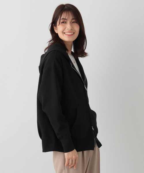 FOUND GOOD パーカー ダンボールWジップPK レディース