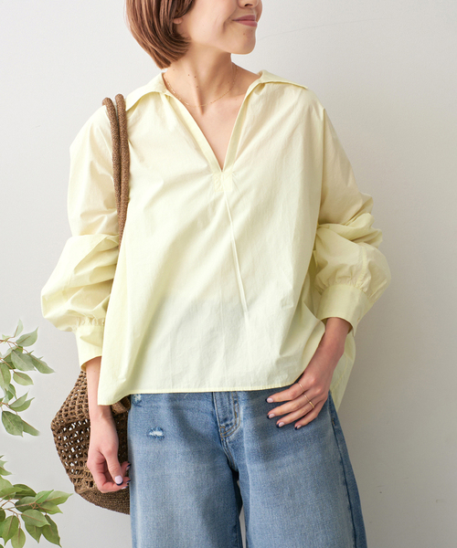 ブラウス シャツ TICCA / ティッカ 別注ハーブスキッパーシャツ レディース