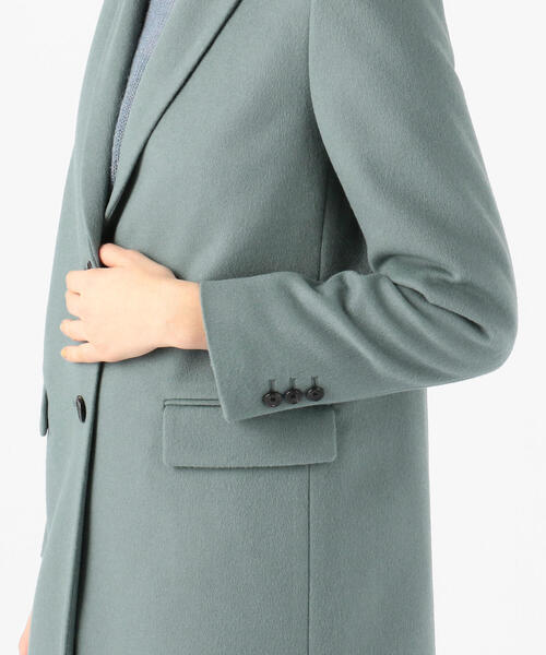 TOMORROWLAND（トゥモローランド） チェスターコート 40 ライトブルー