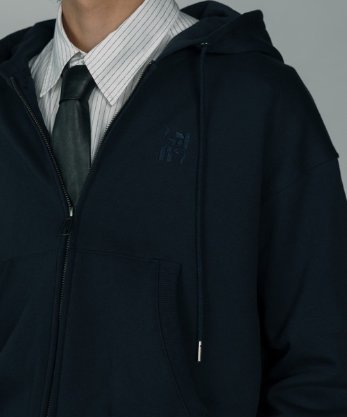 Rene ルネ　限定のWジップパーカー秋物ダークグレー　未使用 Rene ルネ 限定のWジップパーカー秋物ダークグレー 未使用 Rene ルネ