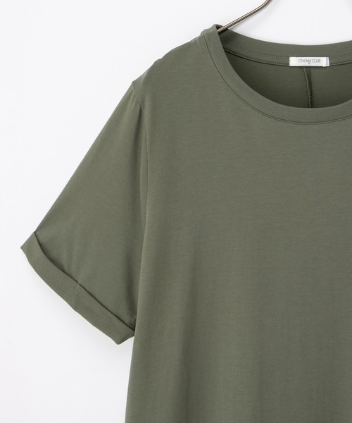 ワンピース 「ハニさら・接触冷感・ＵＶカット」Ｔシャツワンピース | Honeys | 21