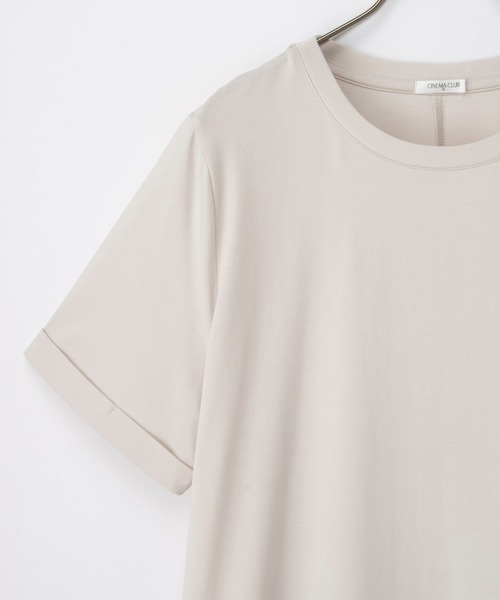 ワンピース 「ハニさら・接触冷感・ＵＶカット」Ｔシャツワンピース | Honeys | 23