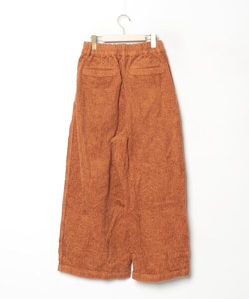 「HARVESTY」 コーデュロイパンツ 2 ブラウン レディース_画像2