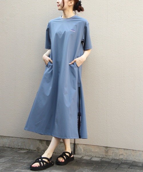 新品【THOUSAND MILE】ショートスリーブ　ワンピース THOUSAND MILE ワンピース 「THOUSAND MILE」SHORT SLEEVE OP