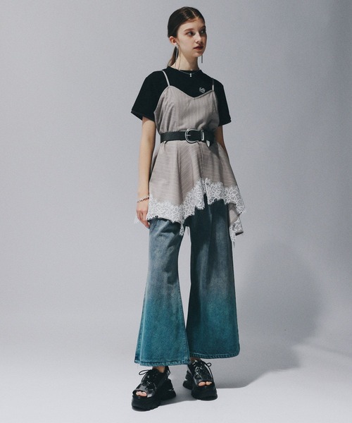 HARE　レースドッキングキャミビスチェ HARE｜レースドッキングキャミビスチェ | Rakuten Fashion(楽天