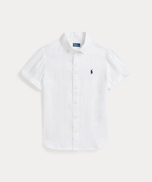 新品タグ付き♡ ラルフローレン♡ リネン半袖ブラウス