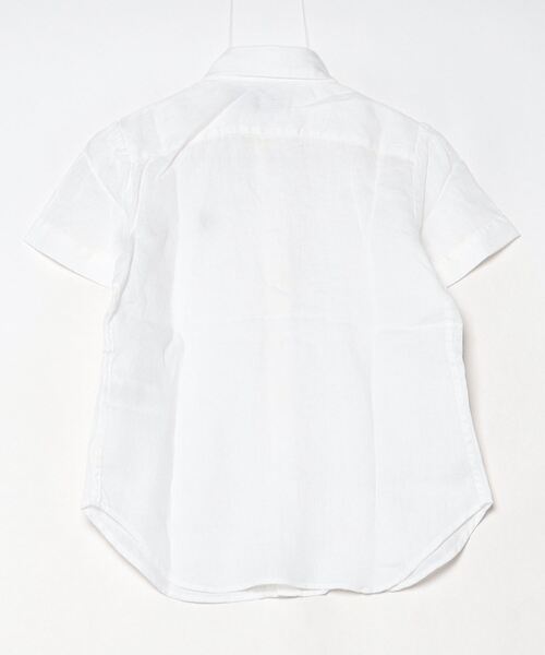 POLO RALPH LAUREN ブラウス シャツ リネン ショートスリーブ