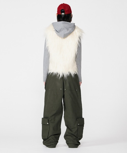 BEEDEN コート アウター VOLUME FUR VEST レディース : ZOZOTOWN Yahoo 