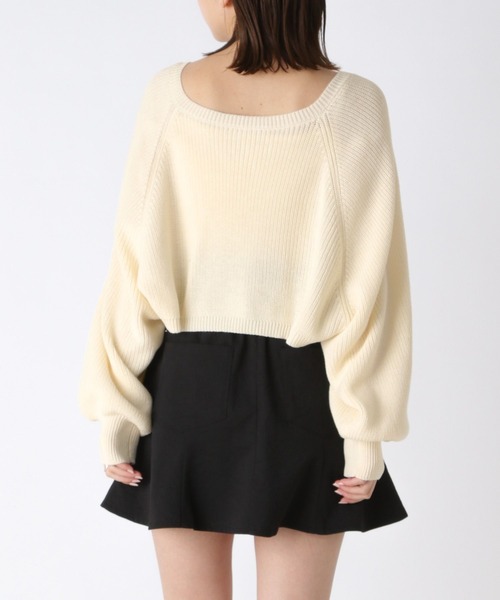 「Heather」 ニットアンサンブル FREE チャコールグレー レディース_画像8