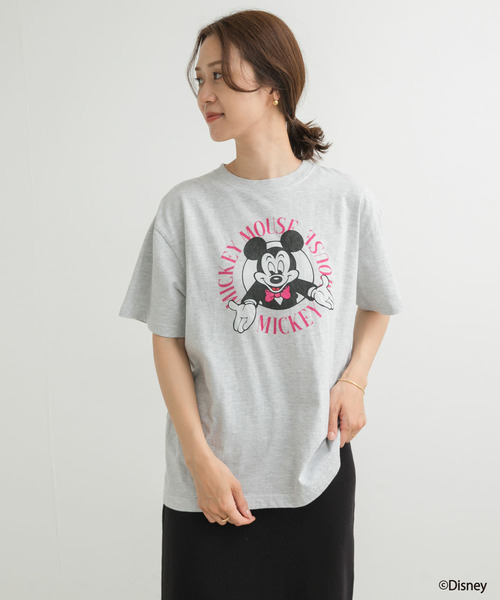 tシャツ 「GOOD ROCK SPEED」Disney / Mickey Mouse ミッキーマウス / Tシャツ レディース Cassette Chart｜GOOD ROCK SPEED/Disney Mickey Mouse ミッキー