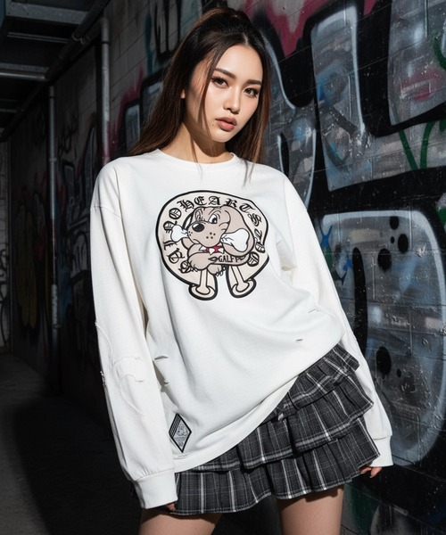 GALFY（ガルフィー） tシャツ 「GALFY/ガルフィー」百合の紋紋ボロン