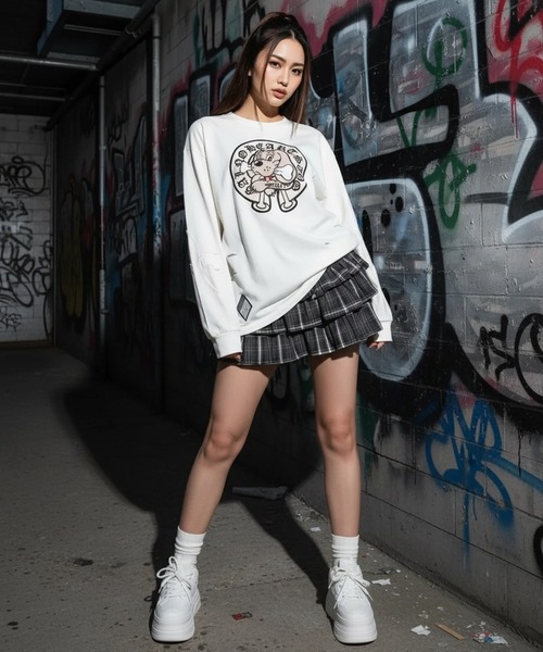 GALFY（ガルフィー） tシャツ 「GALFY/ガルフィー」百合の紋紋ボロン