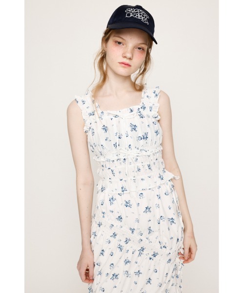 SLY ブラウス シャツ SUCKER GATHER CAMI TOPS サッカー
