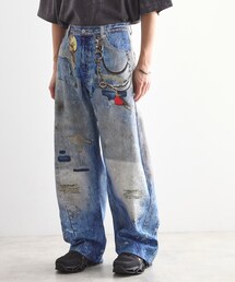 パンツ グラフィティデニム メンズ｜ZOZOTOWN Yahoo!店