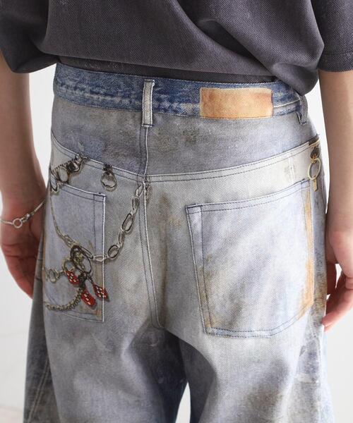 tettaデニム　パンツ　one-of-a-kind tk.TAKEO KIKUCHI パンツ グラフィティデニム メンズ : ZOZOTOWN