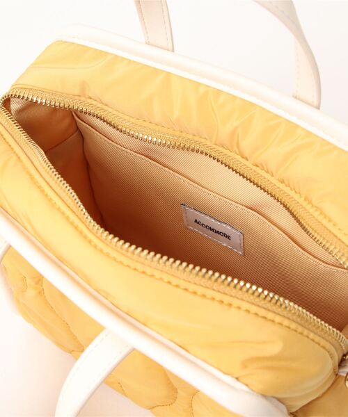 「ACCOMMODE」 2WAYバッグ FREE イエロー レディース_画像7