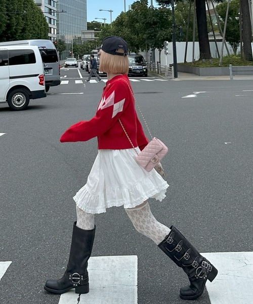 Alley Tokyo スカート フリル＆レースミニスカ : ZOZOTOWN Yahoo!店