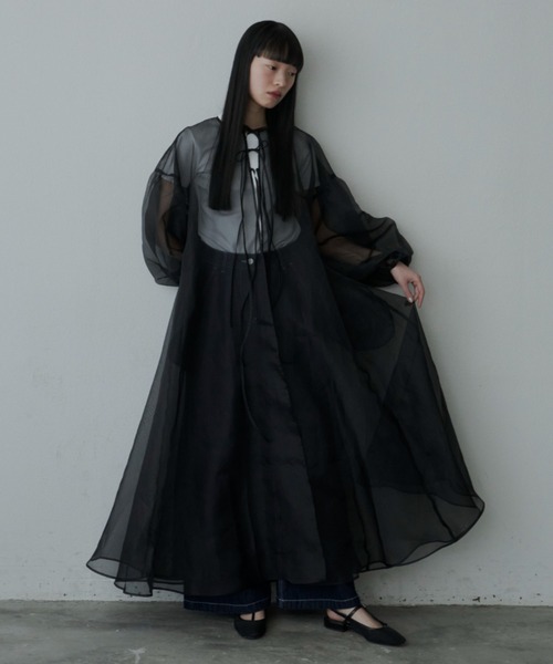 「PERNA」 カーディガン LARGE ブラック レディース