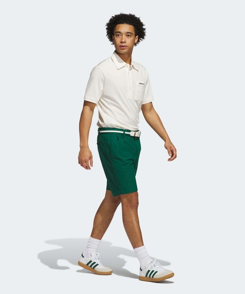 アディダスゴルフ【オリジナルスゴルフ】チェストポケット 半袖シャツ XL adidas ポロシャツ オリジナルスゴルフ チェストポケット 半袖