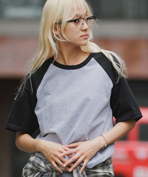 tシャツ Gildan&frasl;ギルダン プレミアムコットン 5.3oz ラグランT Tシャツ 2026年 夏 夏服 メンズ レディース