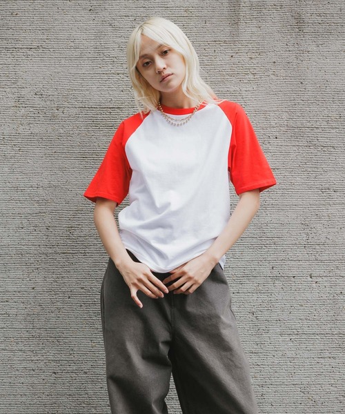 tシャツ Gildan&frasl;ギルダン プレミアムコットン 5.3oz ラグランT Tシャツ 2026年 夏 夏服 メンズ レディース