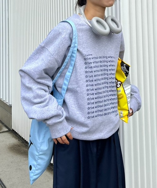 「CIAOPANIC TYPY」 スウェットカットソー MEDIUM チャコールグレー メンズ