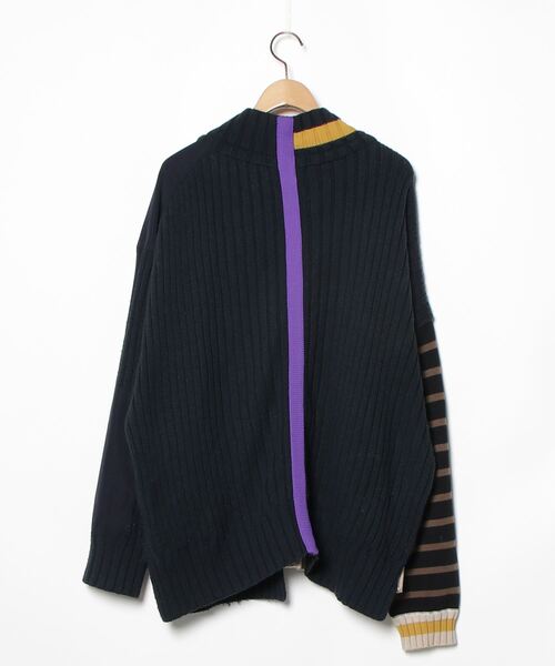 UNITED TOKYO（ユナイテッドトウキョウ） Vネックニット FREE ネイビー