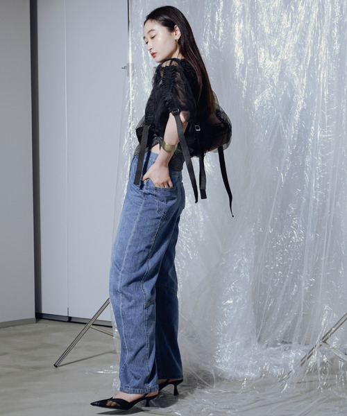 Ezick ジップアップブルゾン FREE オフホワイト レディース : ZOZOTOWN