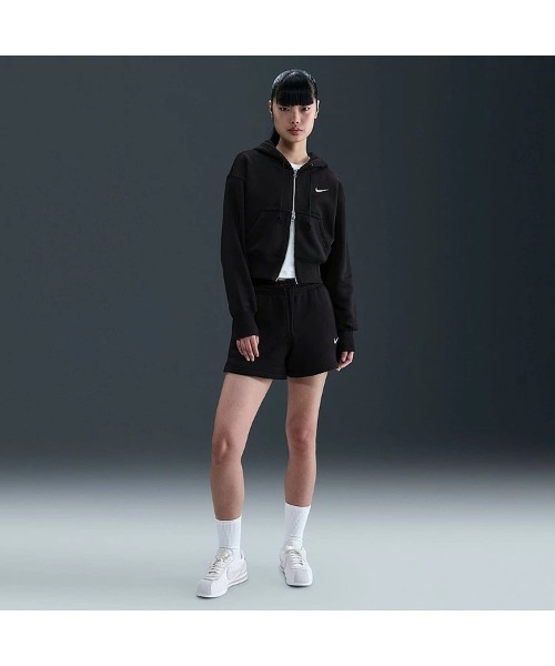新品　BRIEFING ブラックパーカー XS NIKE パーカー 「NIKEアパレル」ASWNSWPHNXFLCCROPFZHDY