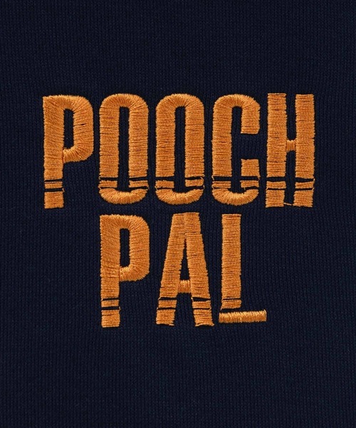 パーカー 髭おじさん サガラ刺繍 裏毛ZIPパーカー メンズ