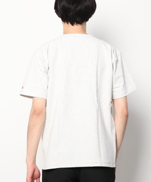 「Champion」 半袖Tシャツ M ブラック メンズ