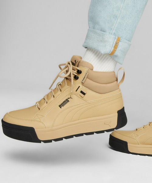 PUMA 「PUMA」 ハイカットスニーカー 25.5cm ブラック メンズ