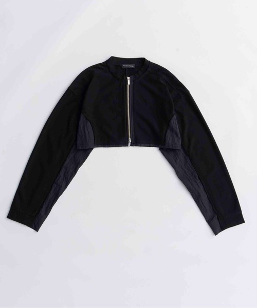 MAISON SPECIAL（メゾンスペシャル） カーディガン Different Material