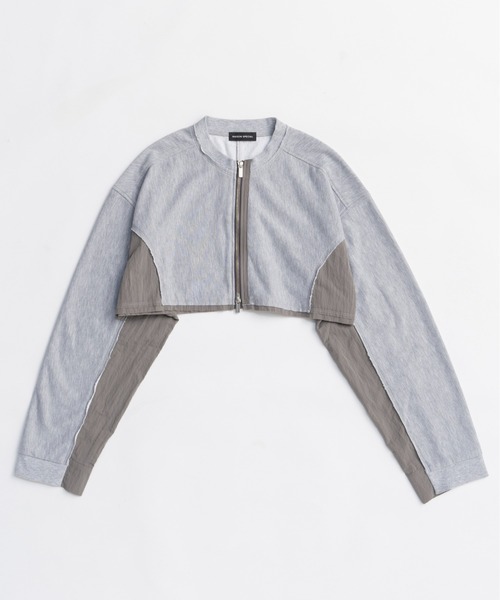 MAISON SPECIAL（メゾンスペシャル） カーディガン Different Material