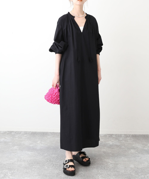 SLOBE IENA Pondichery ロングワンピース SLOBE IENA Pondichery ロングワンピース - メルカリ