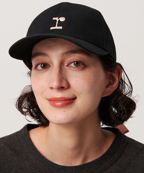 Repetto キャップ repetto キャップ 帽子 「repetto」リボン ロゴ レディース
