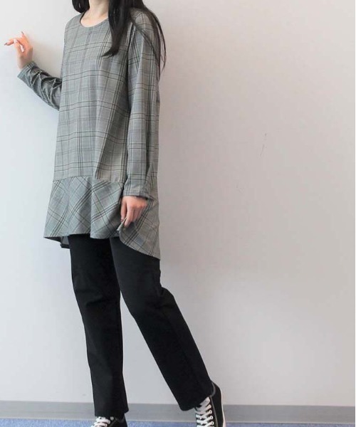 「MB mint breeze」 長袖カットソー M カーキ レディース_画像5