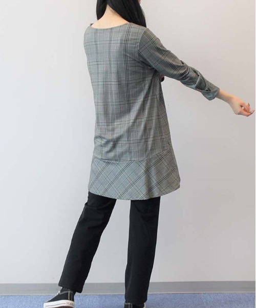 「MB mint breeze」 長袖カットソー M カーキ レディース_画像6