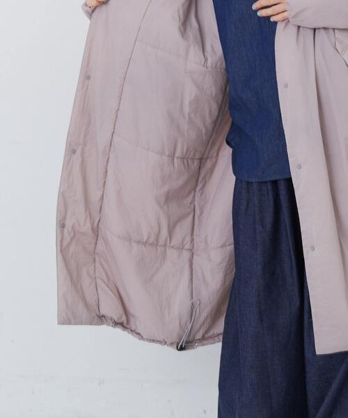 conges payes ♡ 2重繊ビッグコート　アデュートリステス　グレー conges payes ADIEU TRISTESSE（コンジェペイエアデュートリステス