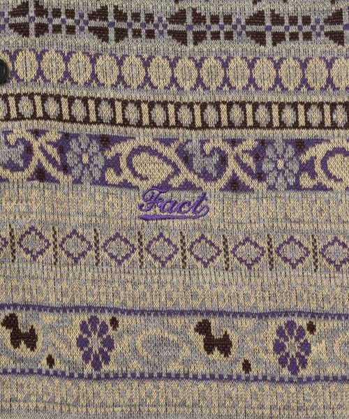 「WHO'S WHO gallery」 半袖ポロシャツ FREE グレー メンズ_画像4