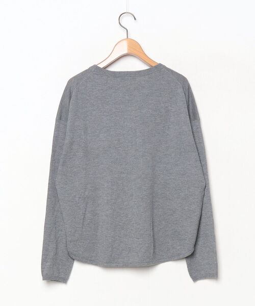 「JOURNAL STANDARD relume」 長袖ニット FREE グレー レディース_画像2
