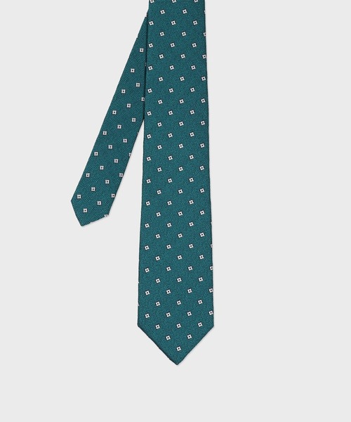 Paul Smith ネクタイ ネイビー ジオメトリックスクエア 新品未開封 Paul Smith（ポール・スミス） ネクタイ ジオメトリックスクエア タイ