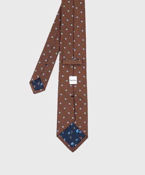 Paul Smith ネクタイ ネイビー ジオメトリックスクエア 新品未開封 Paul Smith（ポール・スミス） ネクタイ ジオメトリックスクエア タイ
