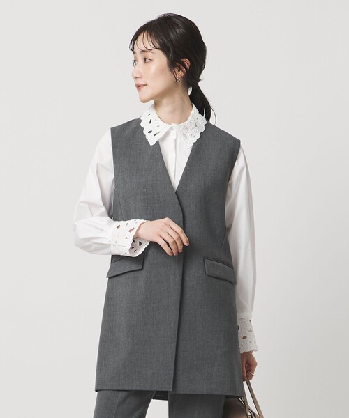 UNITED ARROWS（ユナイテッドアローズ） ベスト ジレ ダブルクロス