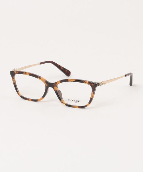 伊達メガネ メガネ 眼鏡 「COACH/コーチ」スクエア メガネ HC6146U 5120 レディース メンズ