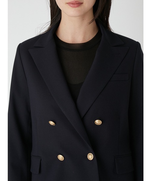 「Mila Owen」 テーラードジャケット 1 ネイビー レディース_画像7