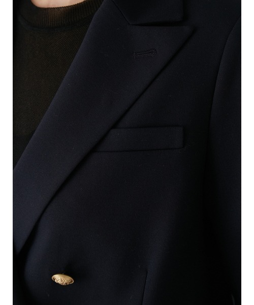 「Mila Owen」 テーラードジャケット 1 ネイビー レディース_画像8