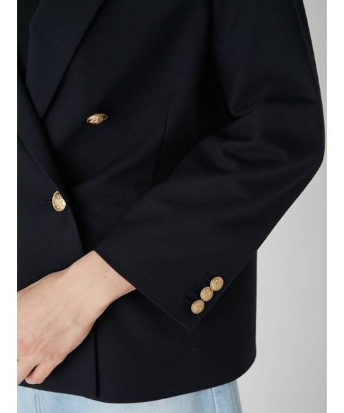 「Mila Owen」 テーラードジャケット 1 ネイビー レディース_画像10