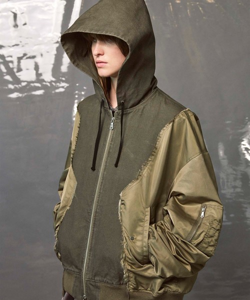 MAISON SPECIAL コンビネーションマウンテンモッズコート MAISON SPECIAL モッズコート コート 「UNISEX」Prime-Over M-65 Mods