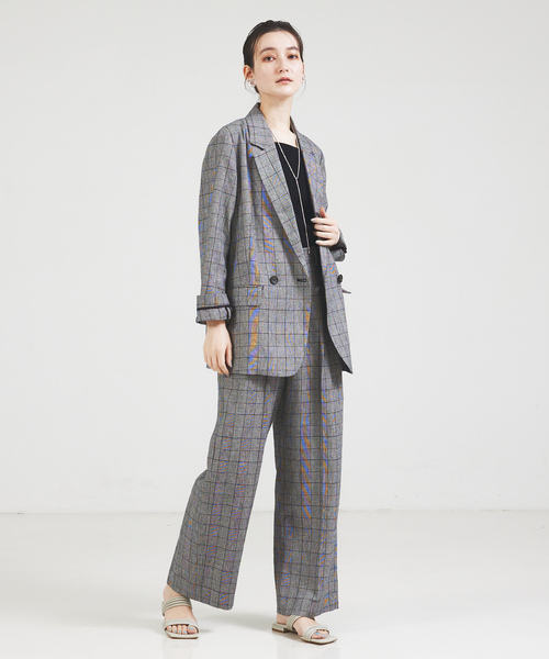 「qualite」 スラックス 34 ブラック レディース_画像2